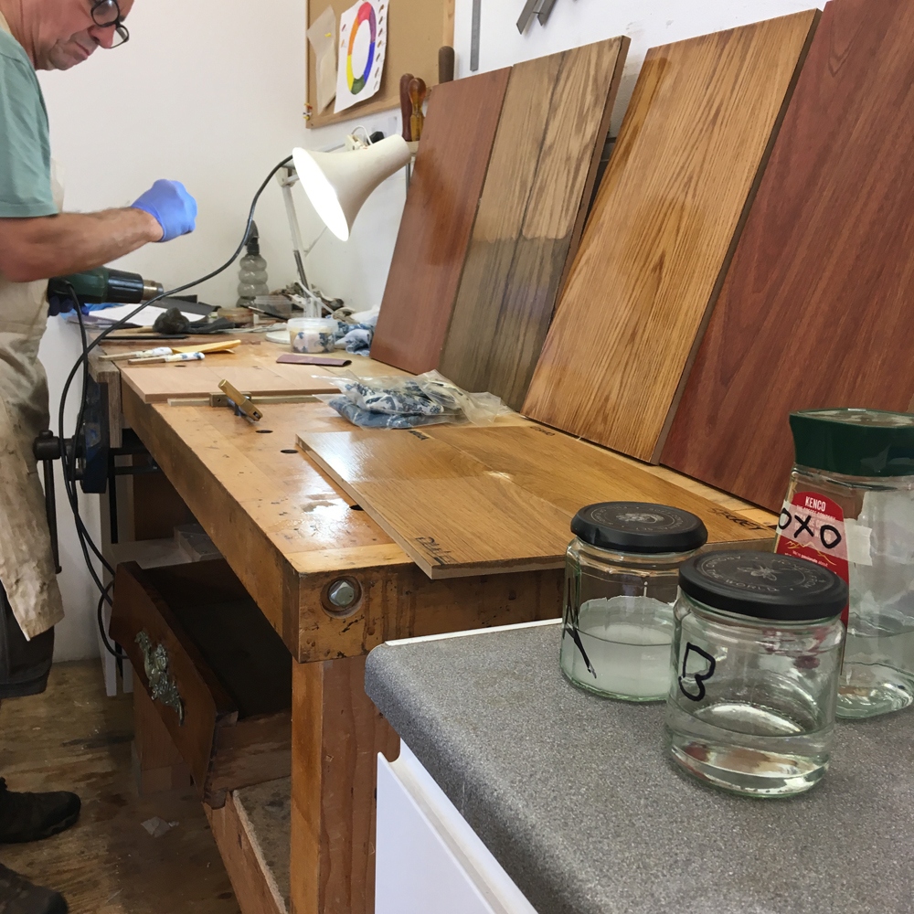 French Polishing & Modern Hand Finishes John Lloyd Fine Furniture